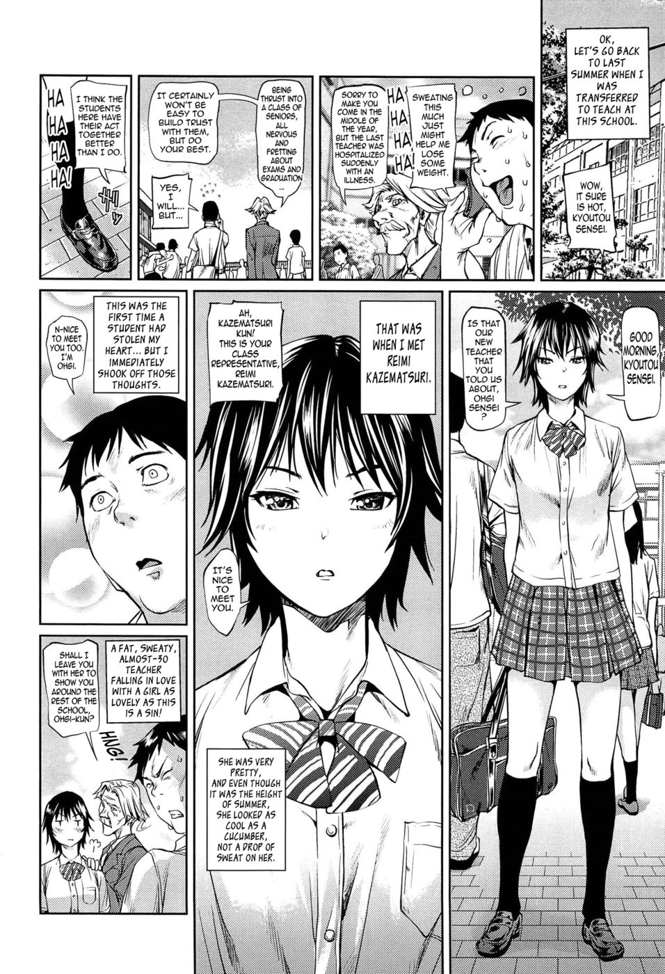 Hentai Manga Comic-The Thin Line Between Calm and Passion-Read-2